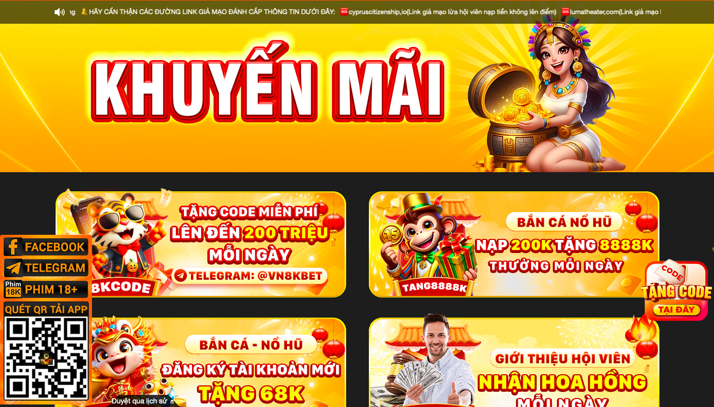 8kbet tặng CODE miễn phí 8kbet tặng CODE miễn phí – Deal siêu hời cho tài khoản new của điểm cược