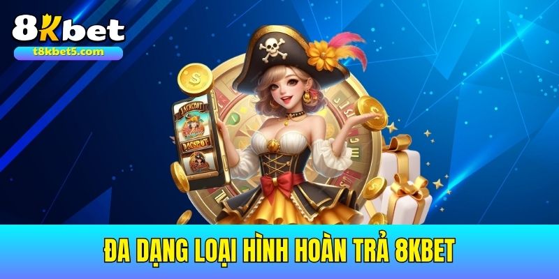Khuyến mãi hoàn trả 8kbet 8kbet cung cấp đa dạng loại hình hoàn trả cược phổ biến